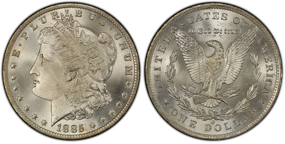 1885-O Morgan Silver Dollar