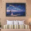 Under Starry Sky-14CT Stamped Cross Stitch Egyptian Cotton 83*59cm/32.68*23.23in(Big Size) tapestrymarket