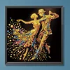 Dancing-Crystal Rhinestone Diamond Painting