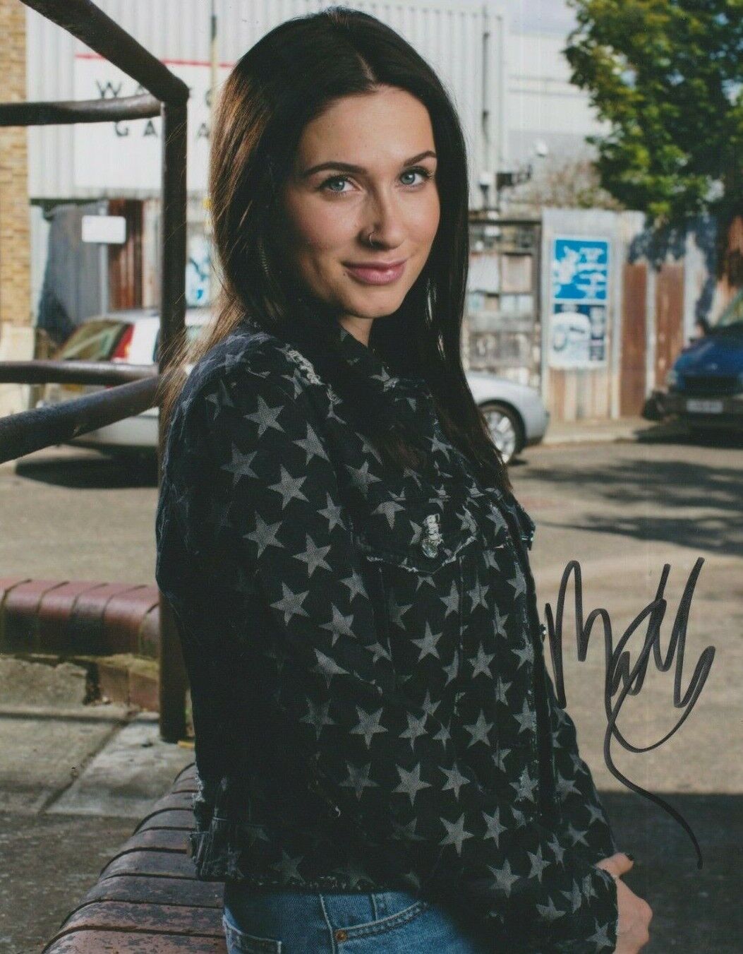 Milly Zero **HAND SIGNED** 10x8 Photo Poster painting ~ Eastenders (Dotty Cotton)