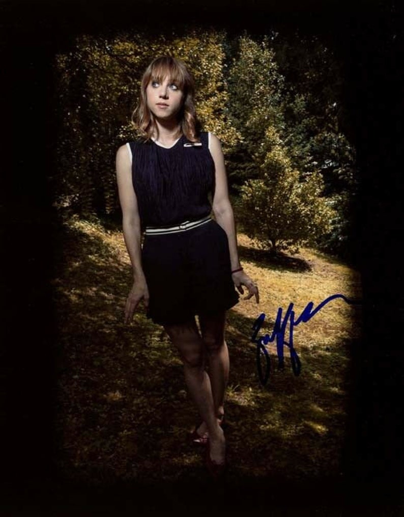 Zoe kazan signed autographed 11x14 Photo Poster painting