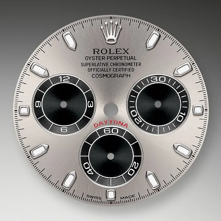 Rolex Cosmograph Daytona, 18k White Gold, 40mm, Ref# 116519LN-0027 – Affordable Swiss Watches Inc.