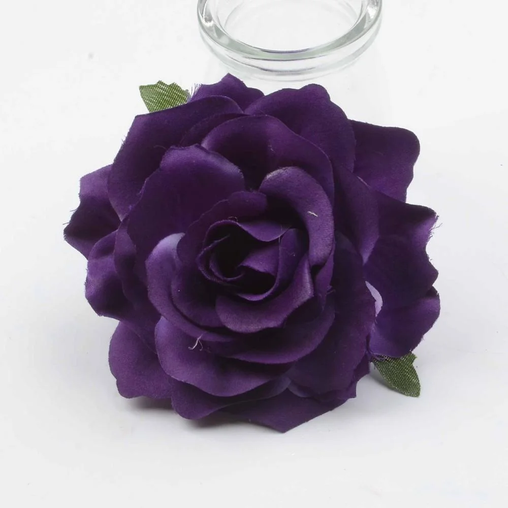 30pcs 10cm Large Silk Rose Artificial Flower Heads For Home Wedding Party Decoration DIY Garland Fake Flower Wall Accessories