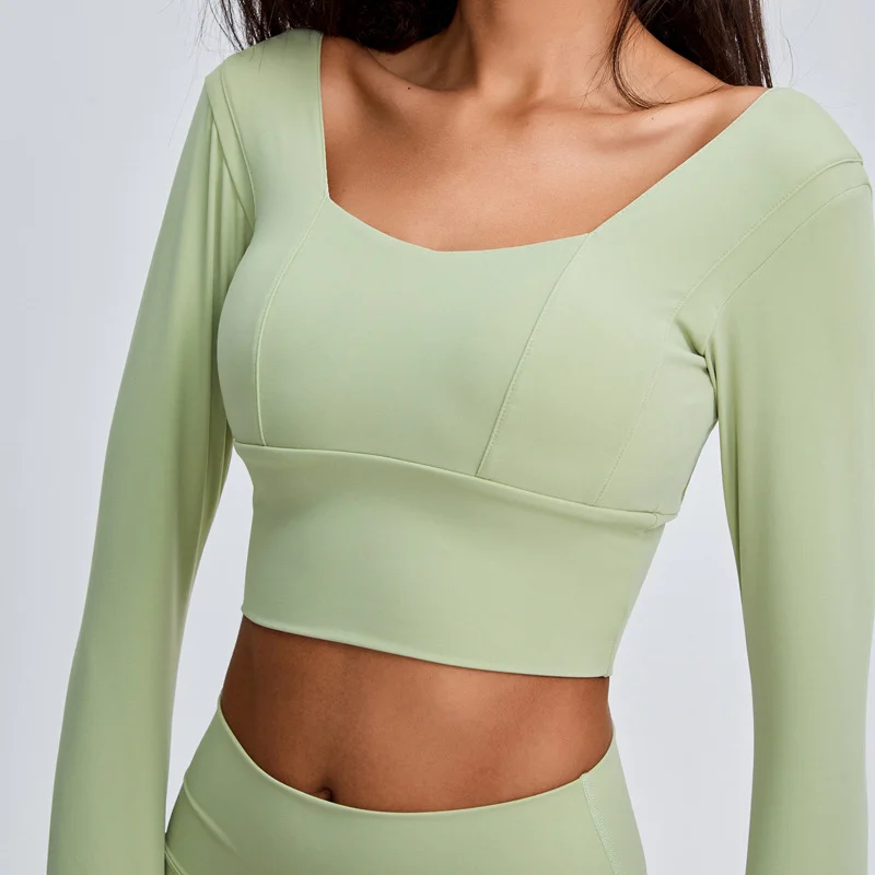 Casual With Chest Pad Cropped Top