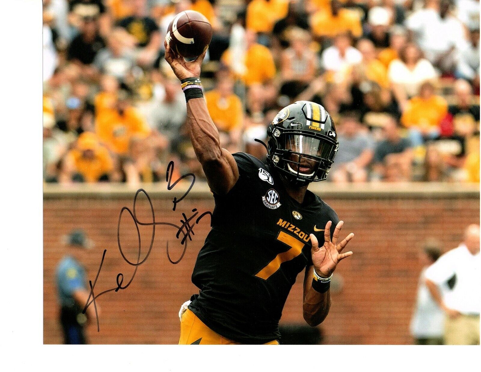 Kelly Bryant Missouri Tigers signed autograph 8x10 football Photo Poster painting 2020 NFLDraft!