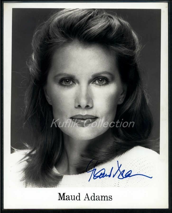 Maud Adams - Signed Autograph Headshot Photo Poster painting - Octopussy - Actress