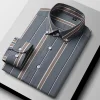Business casual pinstripe shirt