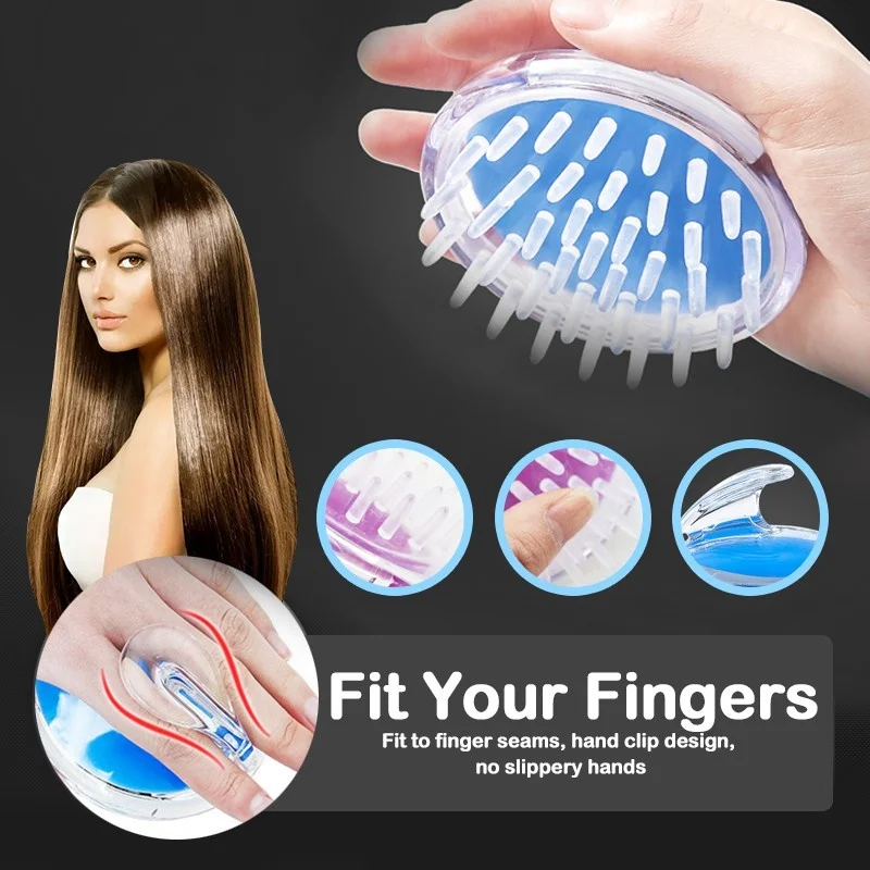 Silicone Shampoo Massage Brush(BUY 2 GET 2 FREE NOW)