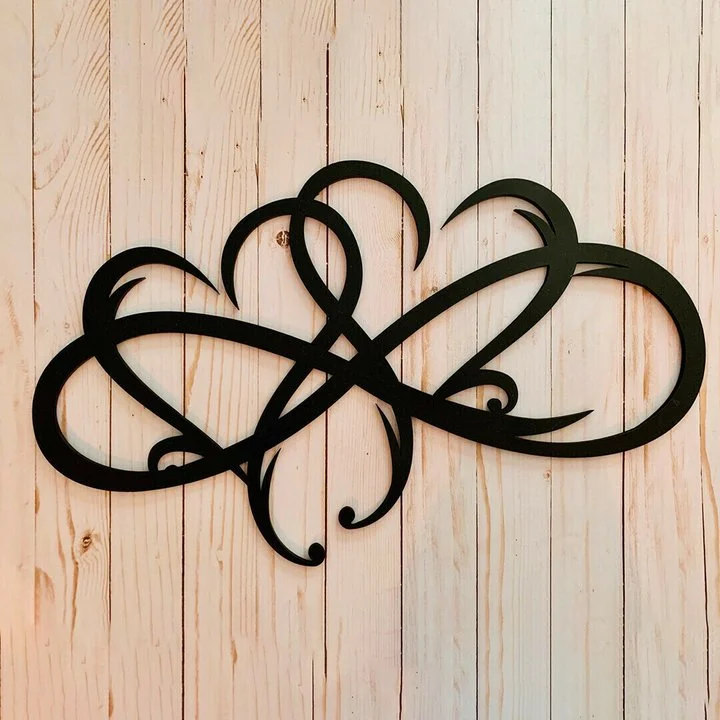 49% OFF🔥 Infinity heart - Steel wall decor Metal Wall art