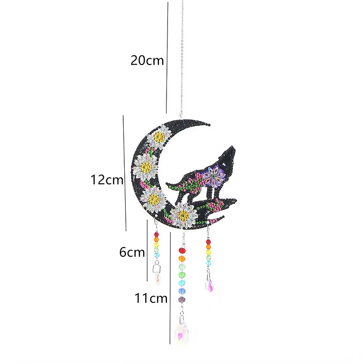 Cheap 5D DIY Full Square/Round Diamond Painting Dream Wind Chime
