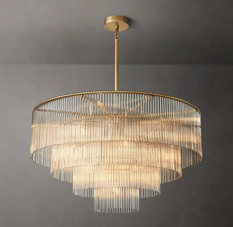 Amadeo Round Chandelier 40" For Dinning Room Vjlight