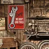 We Don't Lend Tools - Vintage Metal Signs - 20*30cm/30*40cm