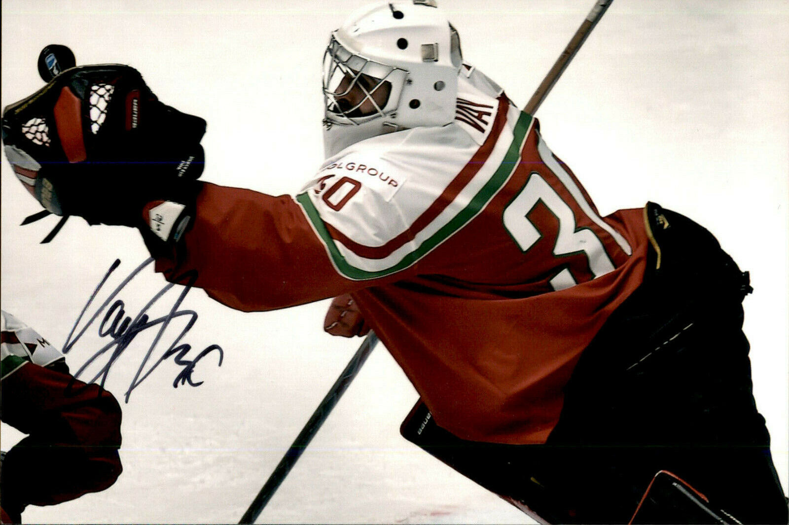 Adam Vay SIGNED autographed 4x6 Photo Poster painting MINNESOTA WILD / TEAM HUNGARY