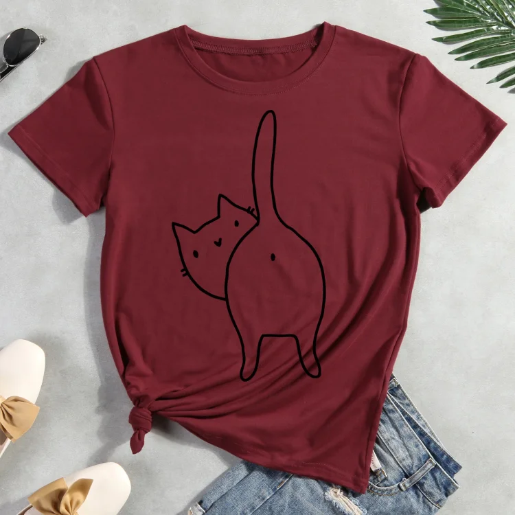 PSL - Funny Cat  T-shirt Tee -012551