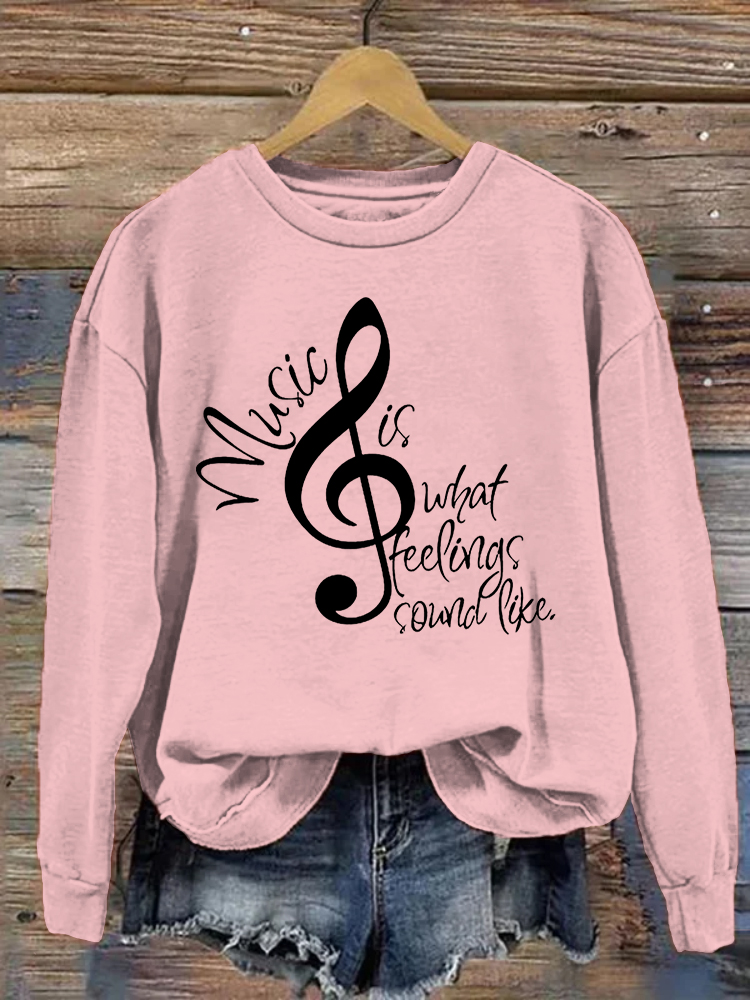 Summer Sheet Music Sweatshirt wearshes