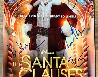 pornhint Pornhint The Santa Clauses cast signed autographed 8x12 inch photo + COA