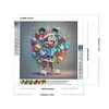 (Multi-Style) Disney Mickey Minnie-Full Round Diamond Painting 30*30cm