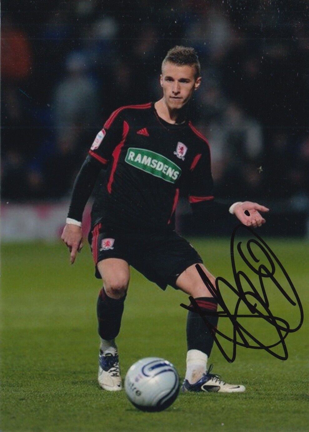 Joe Bennett Hand Signed 7x5 Photo Poster painting Football Autograph Middlesbrough 8