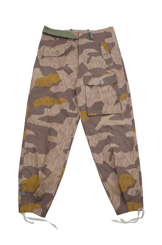   Wehrmacht German Splinter 41 Brown Variation Camo Panzer Trousers German-Uniform