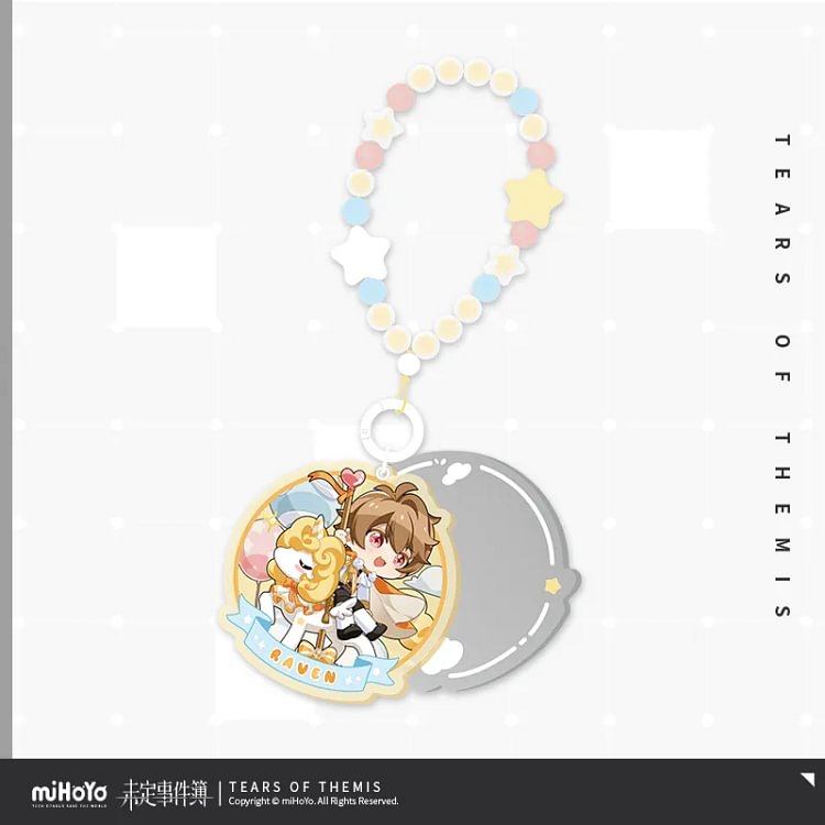 Qimeng Yunju Series Acrylic Portable Mirror Pendant [Original Tears of Themis Official Merchandise]