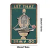 [Grande Taille]Toilette - Panneaux en &eacute;tain m&eacute;tallique(30*40cm)