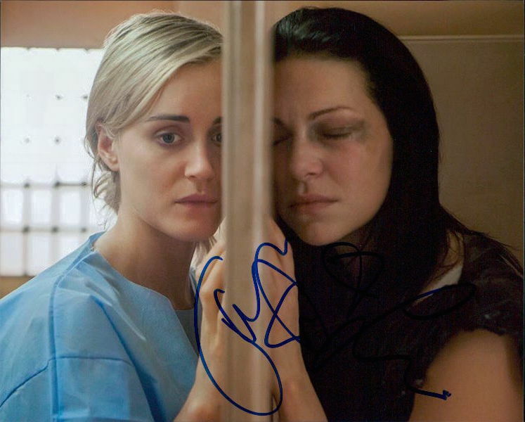 Orange Is the New Black signed 8x10 Photo Poster painting Taylor Schilling & Laura Prepon