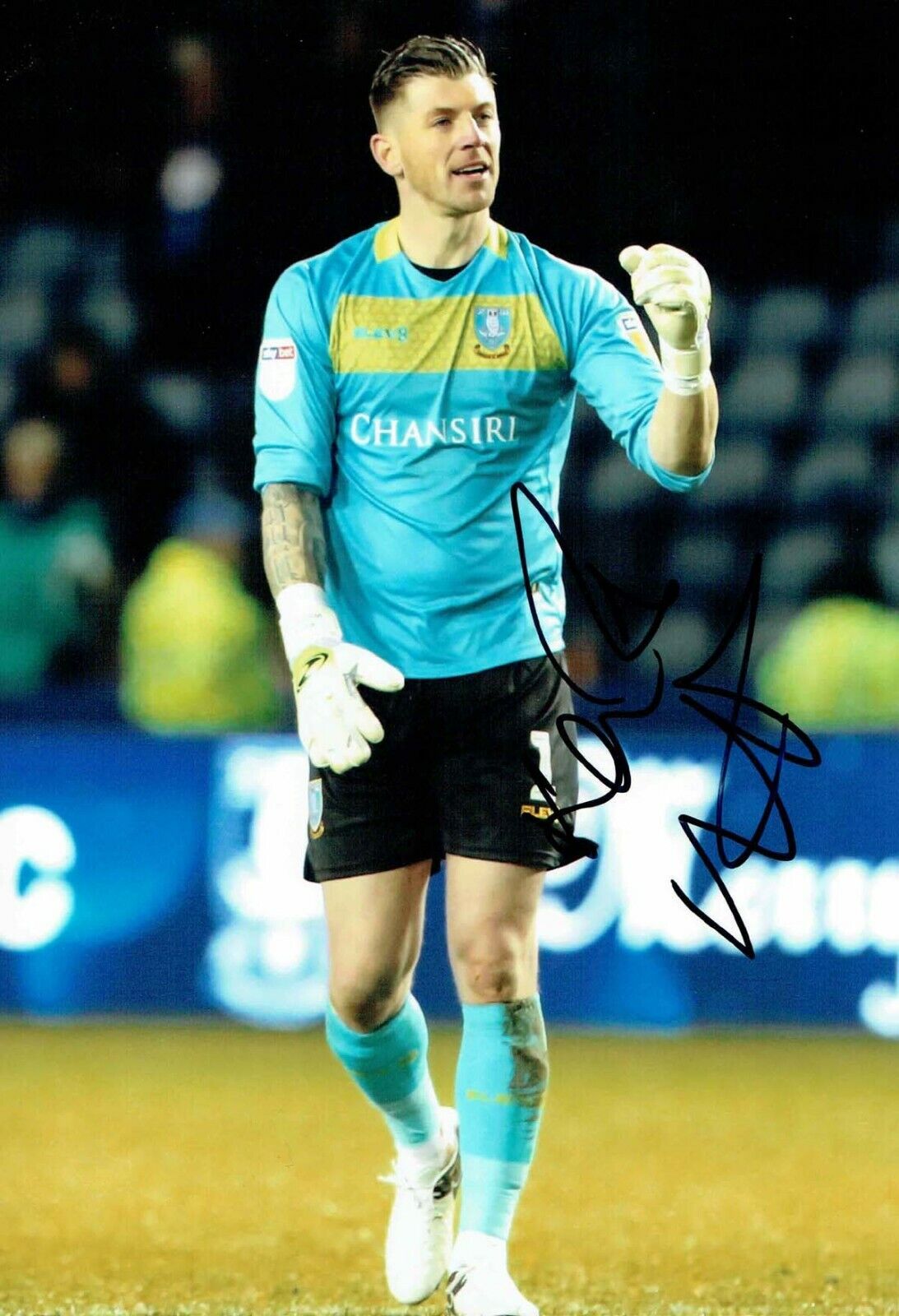 Keiren WESTWOOD Sheffield Wednesday SWFC SIGNED 12x8 Photo Poster painting 2 AFTAL COA OWLS