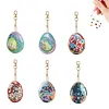 Eier, Diamantbemalung, Schl&uuml;sselanh&auml;nger, doppelseitig Tier f&uuml;r die Handtasche f&uuml;r Erwachsene, Handtaschendekoration,
