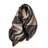 Autumn Winter Plaid Tassels Shawl Women Scarf
