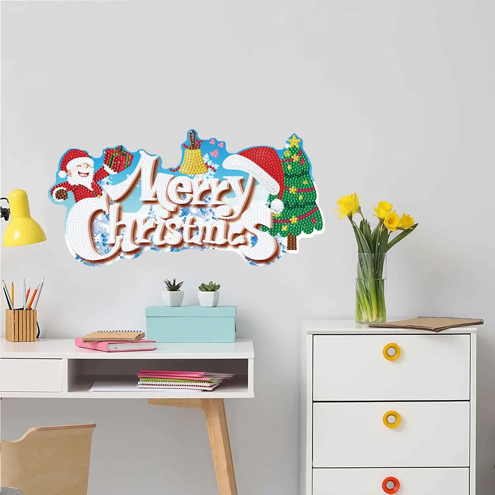 DIY New Diamond Painting Random Stickers Christmas Home Decoration