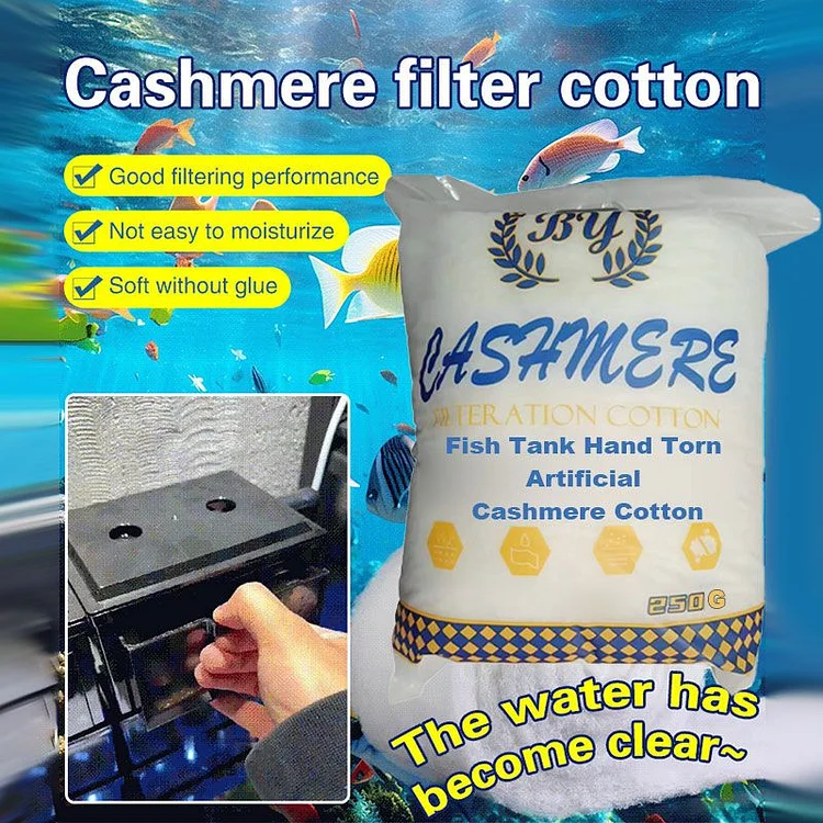 Fish Tank Hand Torn Artificial Cashmere Filter Cotton