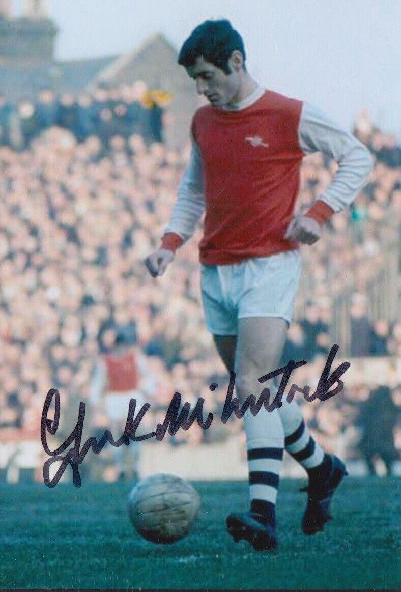 FRANK MCLINTOCK HAND SIGNED 6X4 Photo Poster painting ARSENAL FOOTBALL AUTOGRAPH 1