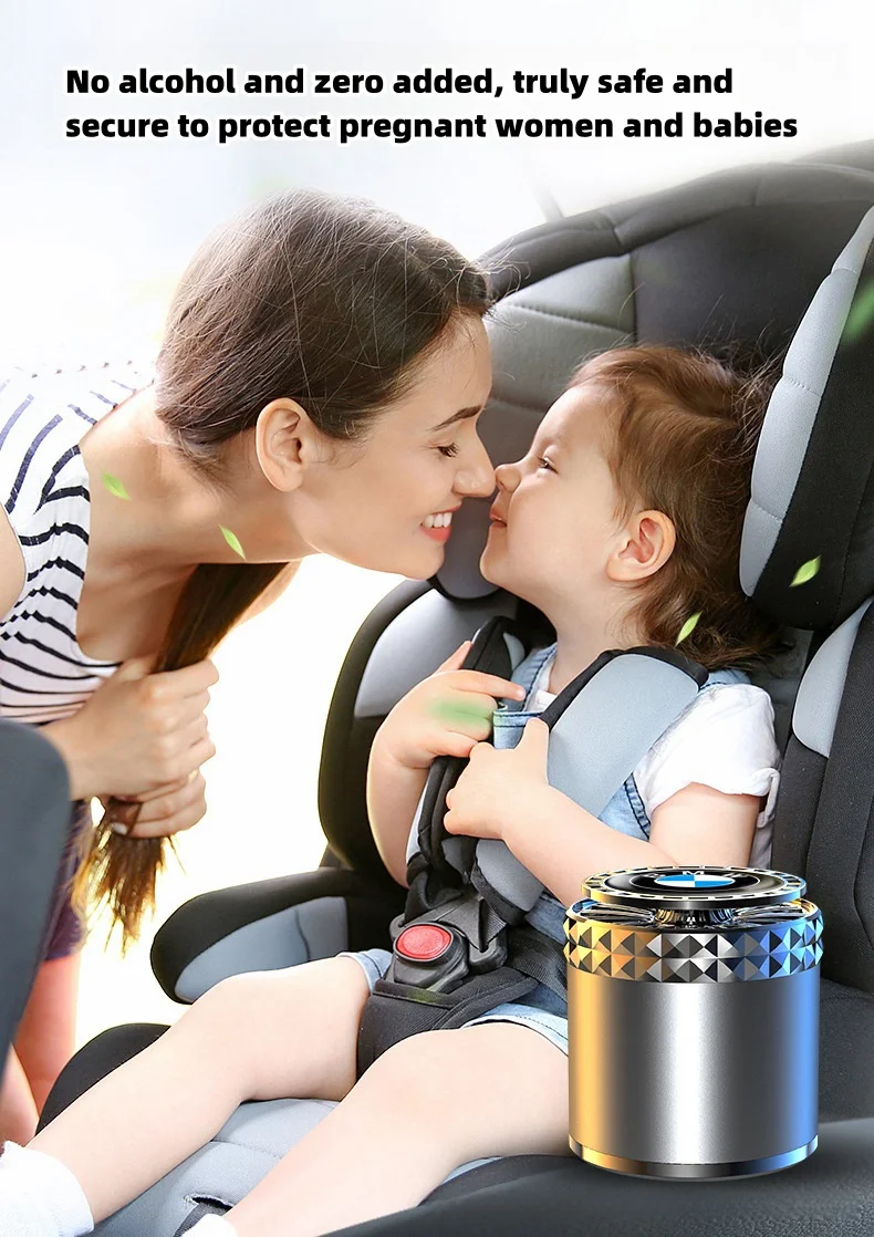 Car-mounted creative nanoscale deodorizing aromatherapy paste