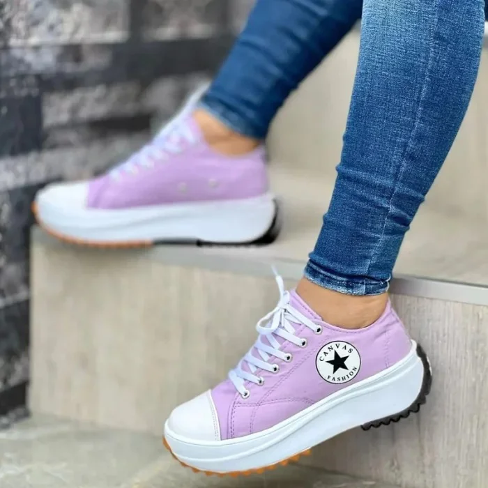 🎁LAST DAY 70% OFF🎁2022 Canvas Shoes Women Fashion Trainers