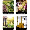 8L Pesticide Sprayer with Adjustable Shoulder Strap Electric Garden Flower Spraying Equipment Retractable Wand for Yard Lawn