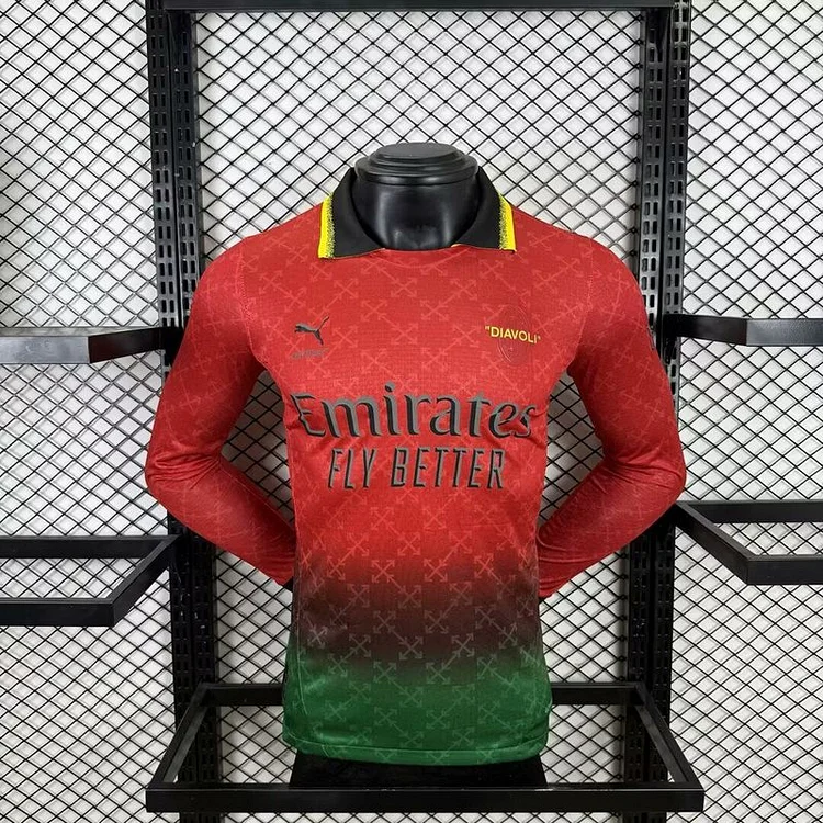 Player 2024-25 AC Milan Fourth Goalkeeper Jersey Long Sleeve