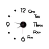 Acrylic wall clock diy personalized 3D wall sticker wall clock