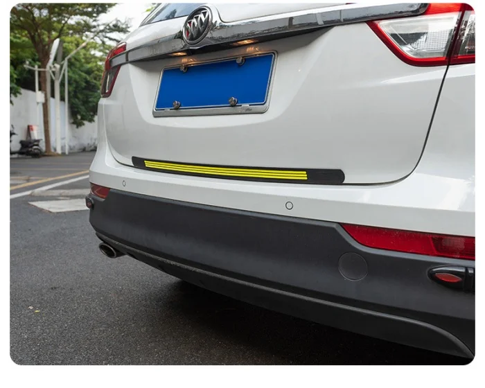 Car Anti-rear-end Reflective Strips Car Trunk Anti-collision Anti-scratch Soft Glue