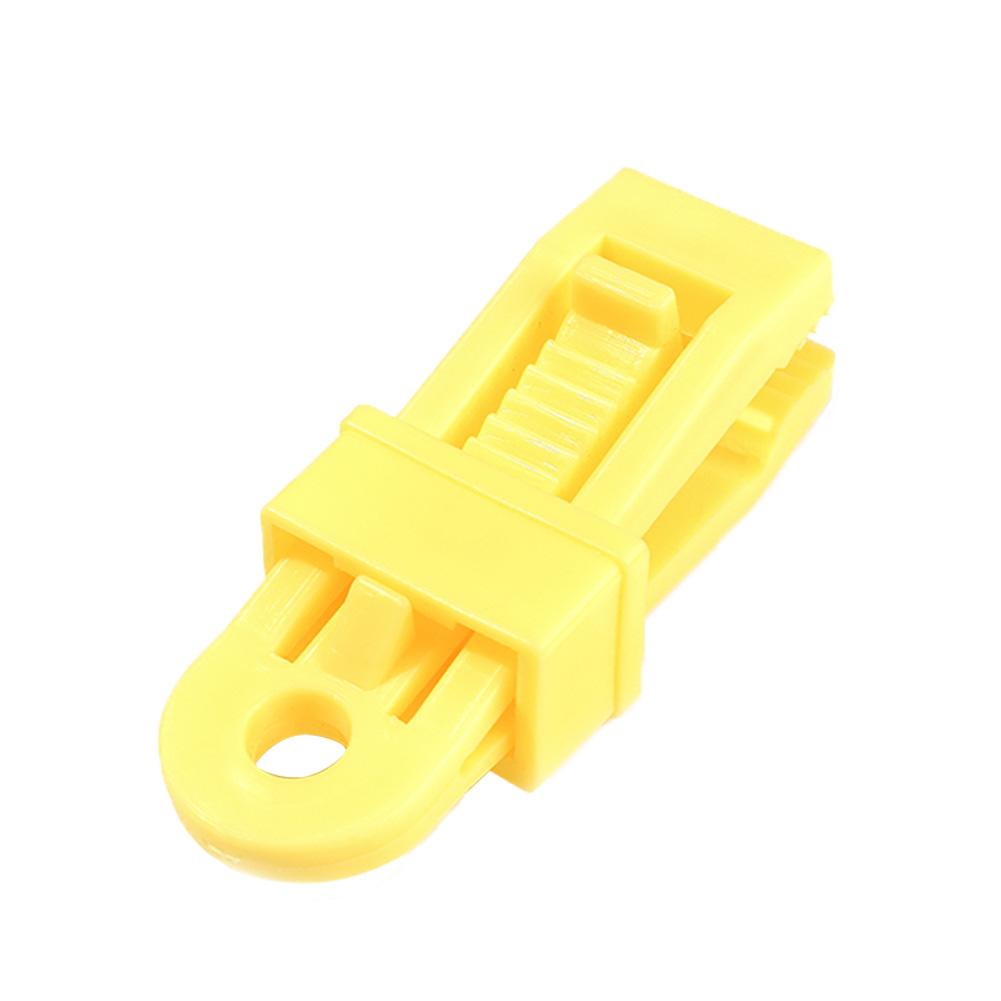 

Windproof Tent Clip Awning Tarp Clamp Outdoor Survival Tighten Gripper Tool, Yellow, 501 Original