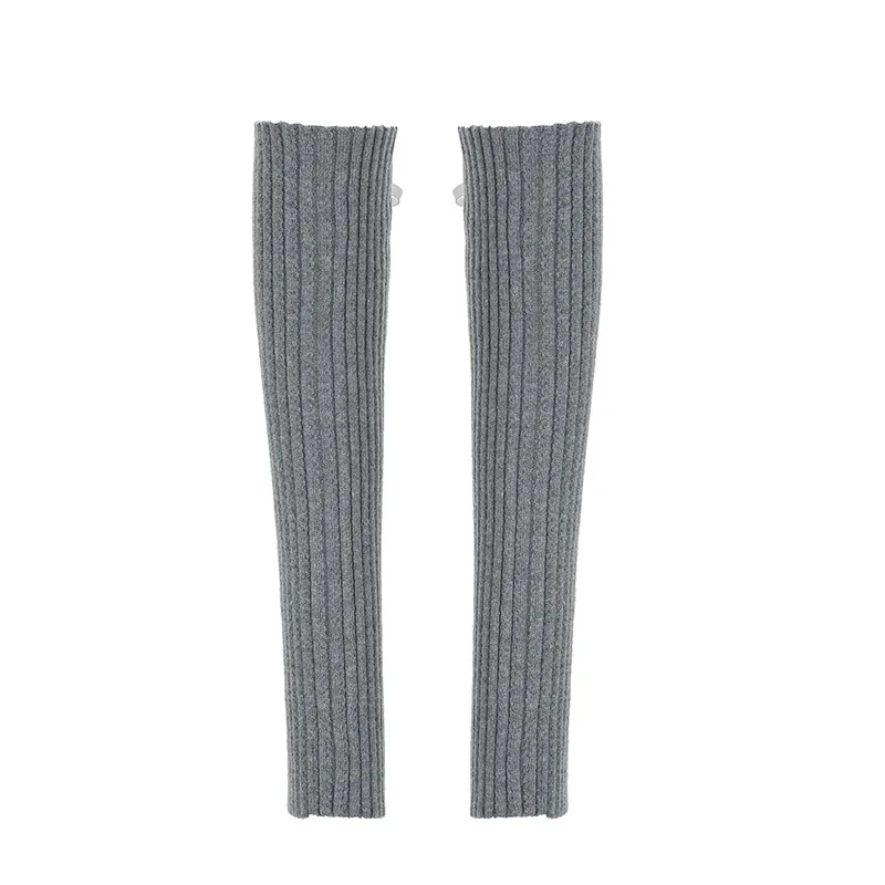 Ueong Fashion Fashion Tie Girl Bowknot Knitting JK Style Solid Color Pile Socks 2024 Spring / Summer New Style