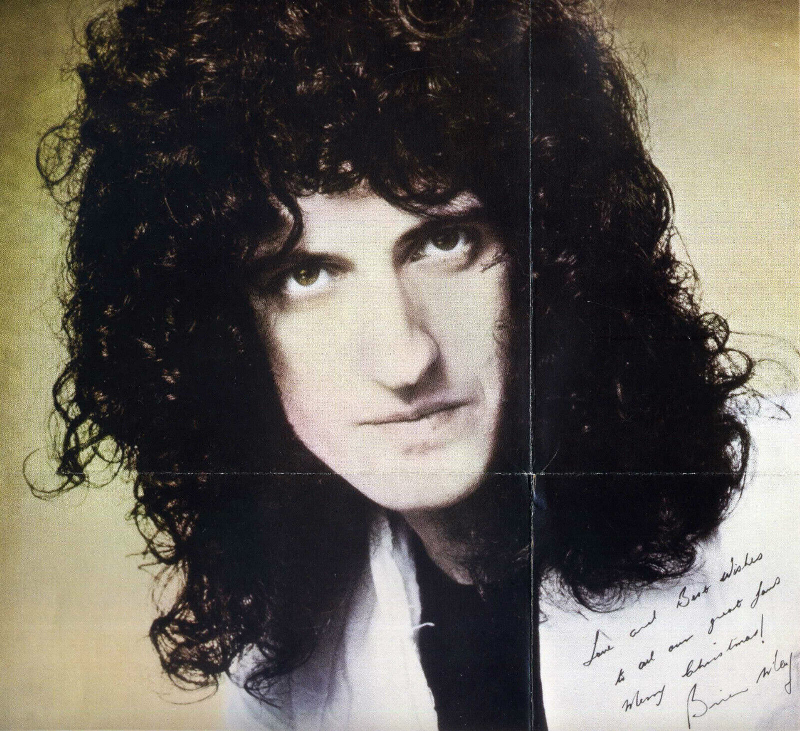 BRIAN MAY Signed Photo Poster paintinggraph - Rock Star Guitarist - QUEEN - Preprint