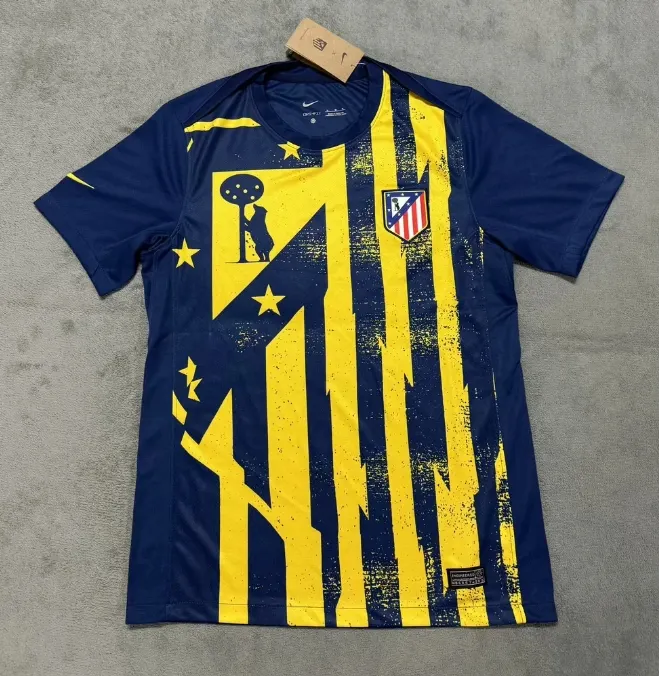 2025-26 Atletico Madrid Away Kit - Fan Edition