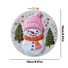 Snowman-Embroidery Kit