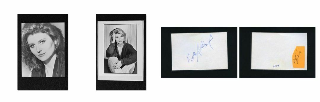 Beth Broderick - Signed Autograph and Headshot Photo Poster painting set - Sabrina...Teenage Wit