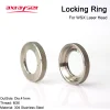 Axrayser WSX Locking Ring Fasten Ceramic Holder Laser Head Patrs 304 Stainless Steel for Fiber Cutting Machine NC150 NC30 KC15A