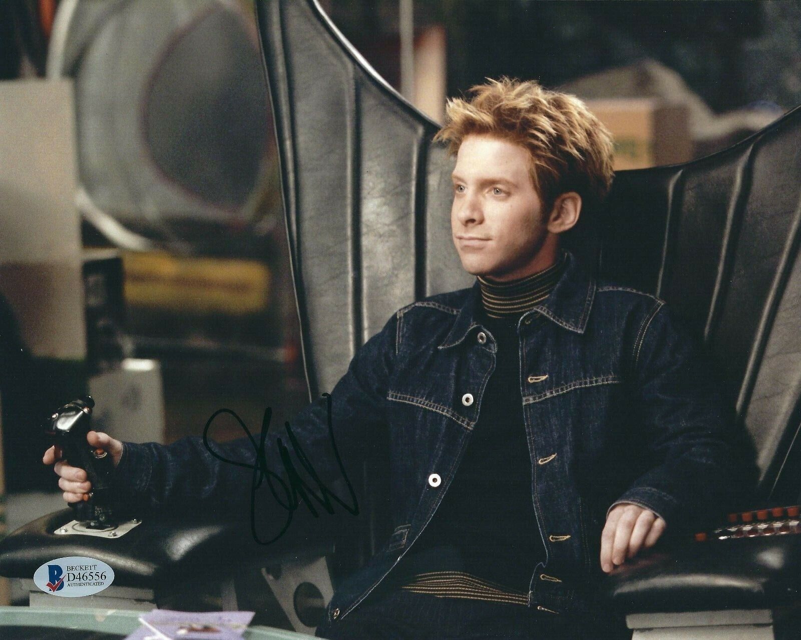 Seth Green Signed 8x10 Photo Poster painting *The Italian Job *Robot Chicken Beckett BAS D46556