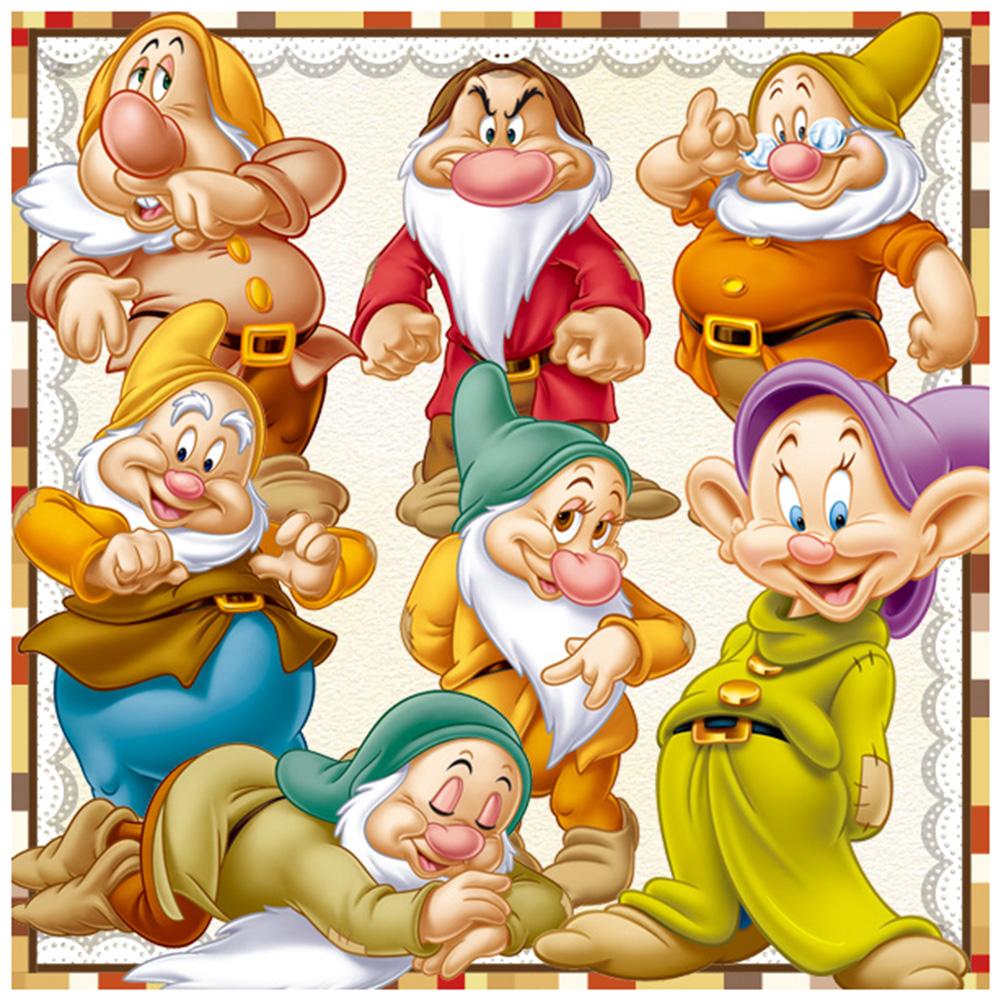 

40*40CM - Dwarf - Round Drill Diamond Painting, 501 Original
