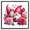 Flower Goblin Couple-11CT Stamped Cross Stitch 45*45cm/17.72*17.72in