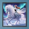 Glowing Princess Anna-Full Round Diamond Painting 40*40CM