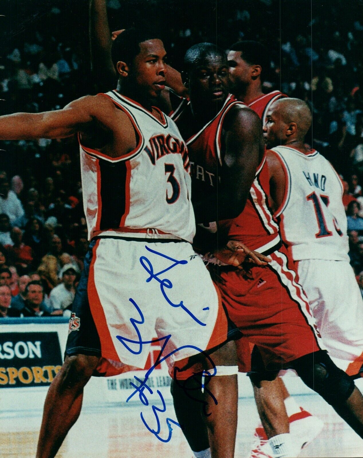 Travis Watson NCAA College Virginia Hand Signed Autograph 8x10 Photo Poster painting